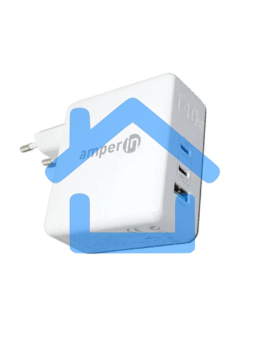 Блок питания (сетевой адаптер) Amperin GaN charger (YDS-TC140-012A) 140W, белый