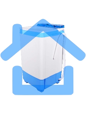 Стиральная машина Renova WS-65PE (LITE) белый, загрузка вертикальная 6,5 кг, отжима нет, класс: А