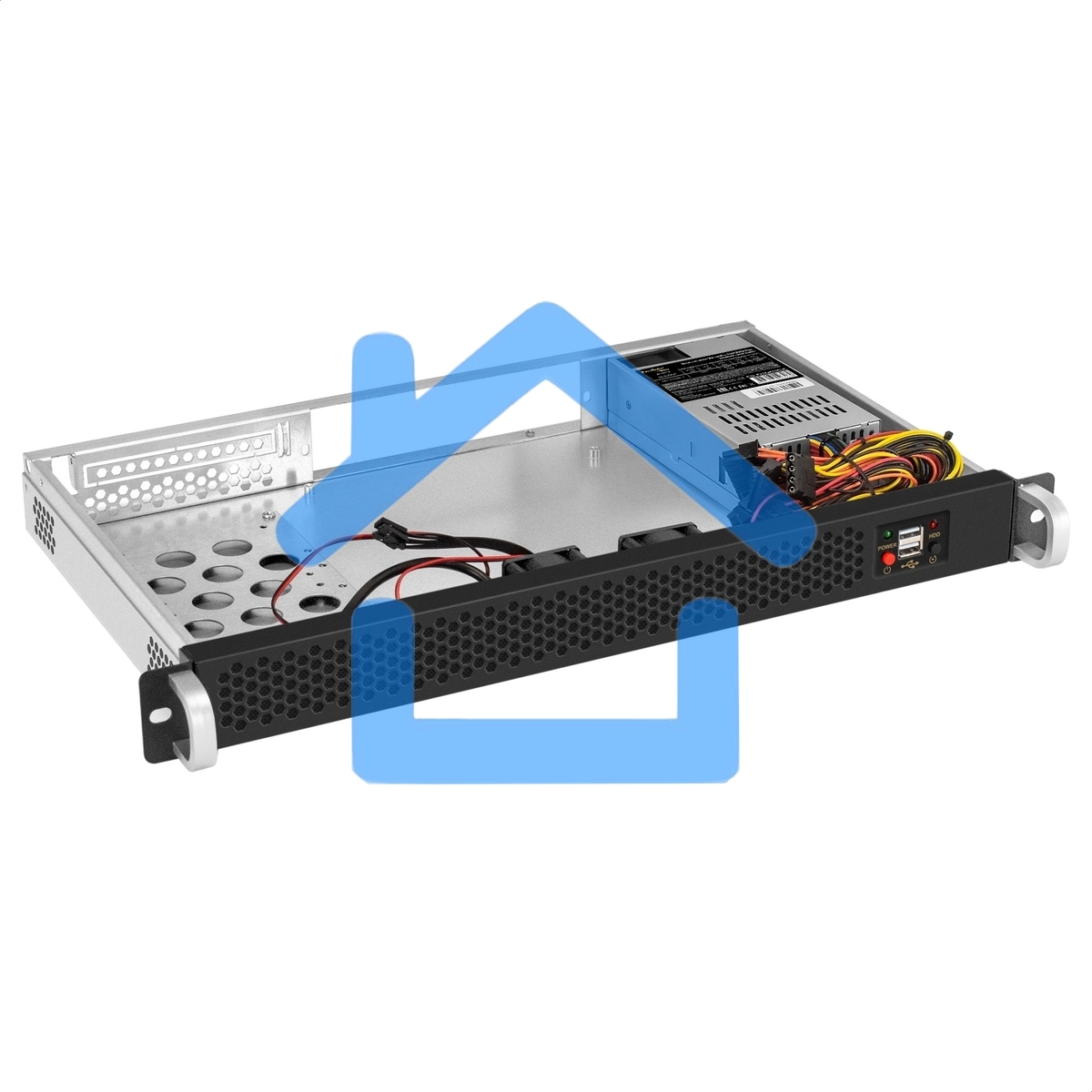 Серверный корпус ExeGate Pro 1U255-01 (RM 19