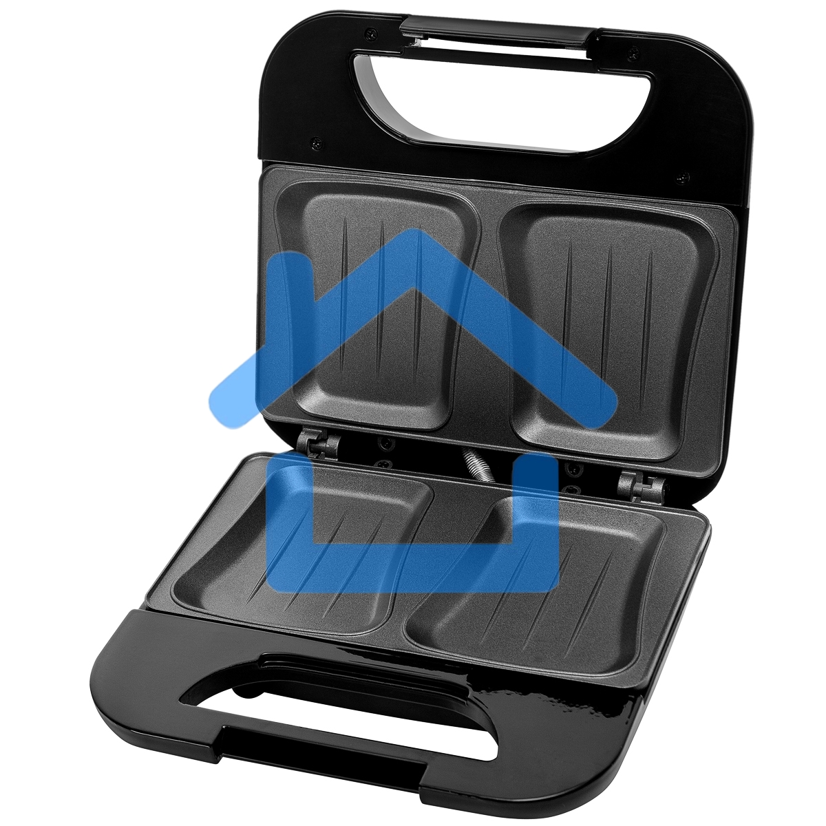 Сэндвичница BRAYER BR2203BK 750 Вт, черный