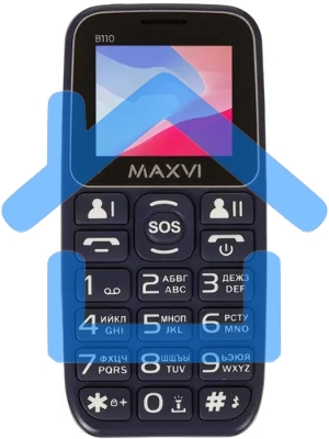 Мобильный телефон Maxvi B110 синий