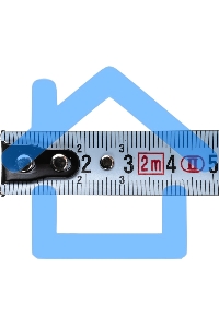 Рулетка GROSS 31121''doppelhaken'' 2м x 16мм односторонний зацеп нейлон двуст. шкала автоматич