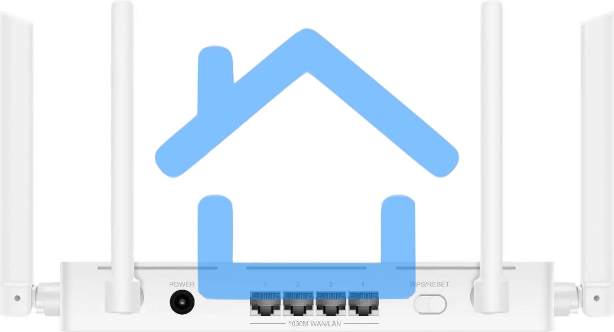 Маршрутизатор Wi-Fi Huawei WS5203 AX1 1167MBPS 100/1000M белый
