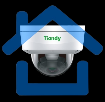 Камера видеонаблюдения IP Tiandy Lite TC-C35KS I3/E/Y/2.8/V4.0 2.8-2.8мм  корп.:белый