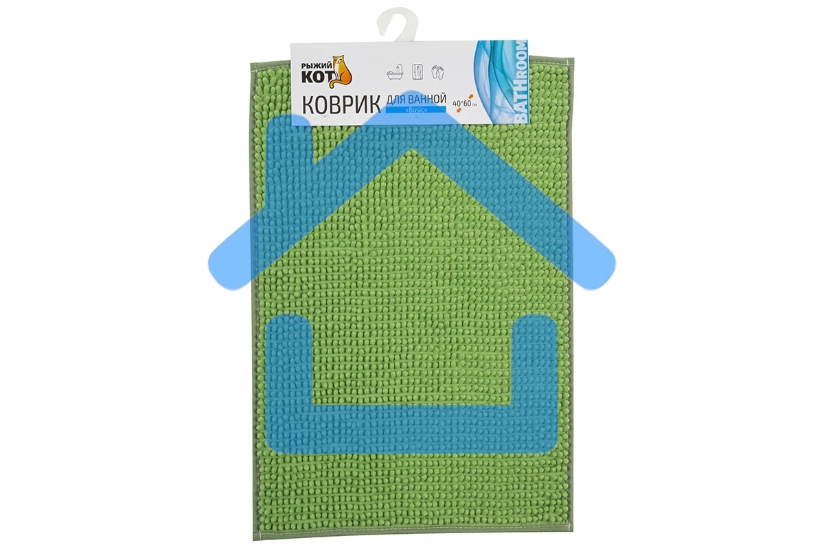 Коврик для ванной РЫЖИЙ КОТ 