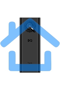 Мобильный телефон BQ 1858 Barrel Black+Silver. SC6531E