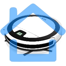 Пылесос-робот Vitek VT-1803 белый, Li-Ion, уборка влажная, пылесборник контейнер 0.2 л