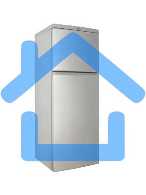 Холодильник DON R-226 MI металлик искристый двухкамерный 200/70л морозилка сверху