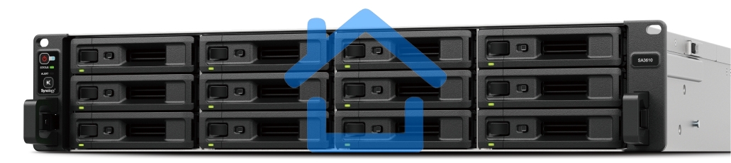 СХД настольное исполнение SYNOLOGY 2U 12BAY NO HDD SA3610