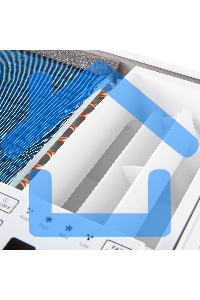 Кондиционер оконный Ballu BWC-09 AC 9000 BTU, 24 м², 49 дБ, охлаждение, осушение, белый