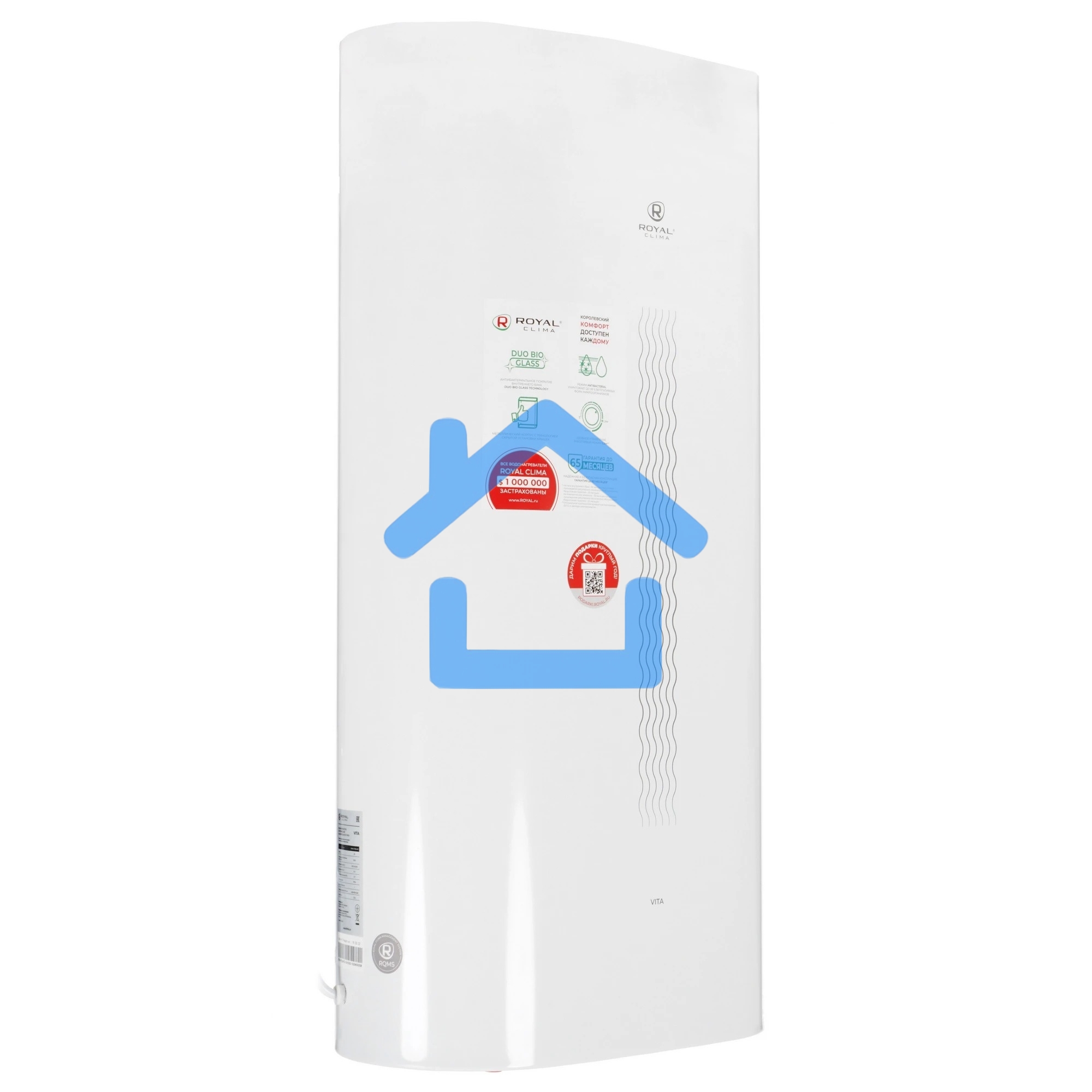 Водонагреватель электрический накопительного типа Royal Clima RWH-VT50-FE