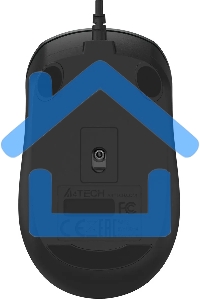 Мышь проводная A4Tech Fstyler FM26 серый/черный, 1600 dpi, USB, кнопки - 4