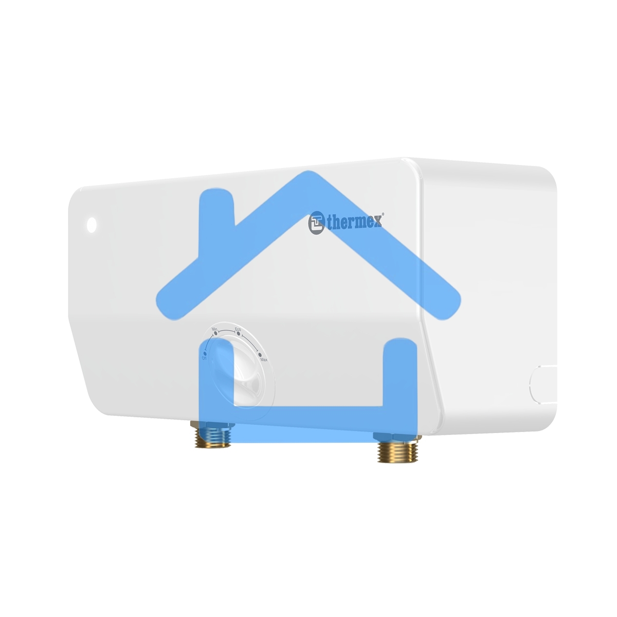 Водонагреватель проточный Thermex Artflow 10500