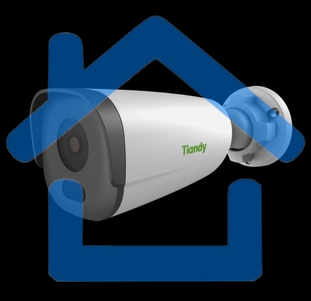 Камера видеонаблюдения IP Tiandy TC-C32GS Spec:I5/E/Y/C/SD/4mm/V4.2 4-4мм  корп.:белый (TC-C32GS SPEC:I5/E/Y/C/SD/4)