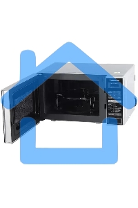 Микроволновая печь Panasonic NN-GT264MZPE серебристый/черный, 20 л, 800 Вт, переключатели - сенсор