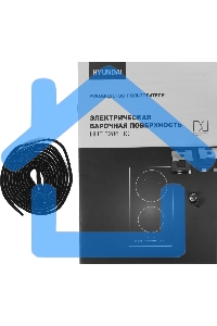 Электрическая варочная панель Hyundai HHE 3286 BG черный