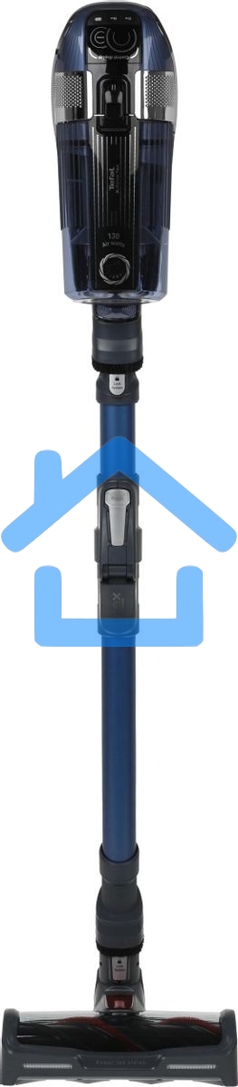 Вертикальный пылесос Tefal X-Force Flex 11.60 Aqua TY9890WO, синий/серый