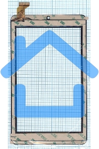 Сенсорное стекло (тачскрин) HSCTP-802-7-V0, черное