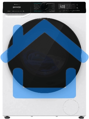 Стирально-сушильная машина Gorenje WD2PA854ADW/C белый загр. фронтальная макс.: 8 кг 1400об/мин класс: А++