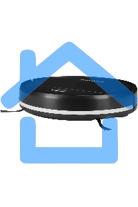 Робот-пылесос Starwind SRV3950 черный, 18 Вт, 1500 мА·ч Li-Ion, уборка влажная/сухая, пылесборник контейнер 0.2 л