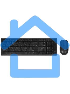 Комплект (клавиатура+мышь) Genius keyboard+mouse Smart KM-8200, Dual Color, RU, 2.4GHZ