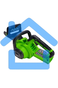 Цепная пила аккумуляторная GreenWorks G40CS30IIK2, 40V, 30 см, с 1* АКБ 2А*ч и ЗУ (2007807UA)