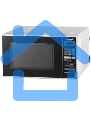 Микроволновая печь Panasonic NN-GT264MZPE серебристый/черный, 20 л, 800 Вт, переключатели - сенсор