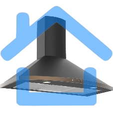 Вытяжка каминная Elikor Сигма 90П-650-К3Д антрацит/бронза, 90 см, 650 куб. м/ч, 56 дБ