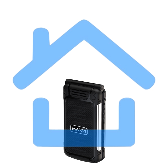 Мобильный телефон Maxvi E10 черный