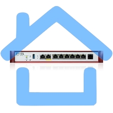 Межсетевой экран Zyxel USG FLEX 200H, Rack, 2xRJ-45: 1/2.5G (LAN/WAN), 6xRJ-45: 1G (LAN/WAN), 1xUSB3.0 (Не продается отдельно, только в составе комплекта)