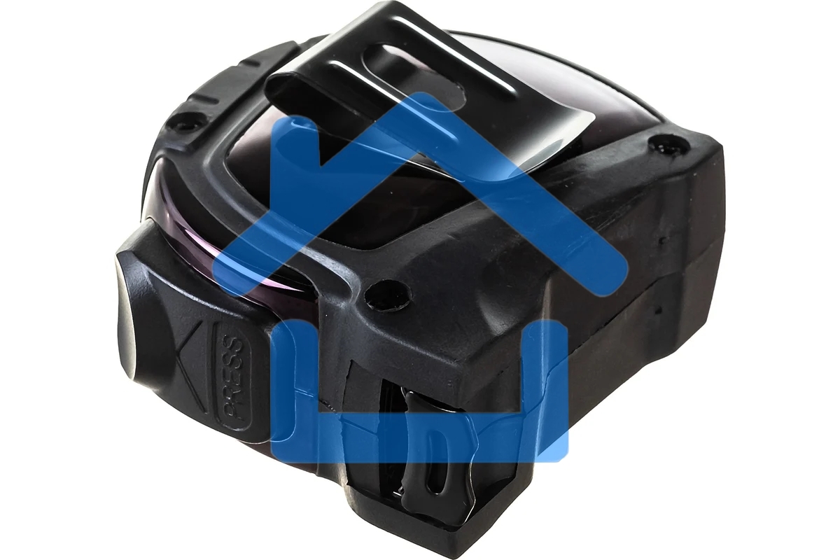Рулетка GROSS 31121''doppelhaken'' 2м x 16мм односторонний зацеп нейлон двуст. шкала автоматич