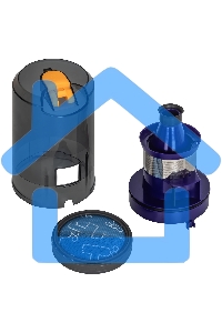 Пылесос вертикальный SUPRA VCS-5084 серый/синий, питание от аккумулятора, 350 Вт, уборка сухая, пылесборник 0.6 л, работа от АКБ max 30 мин.