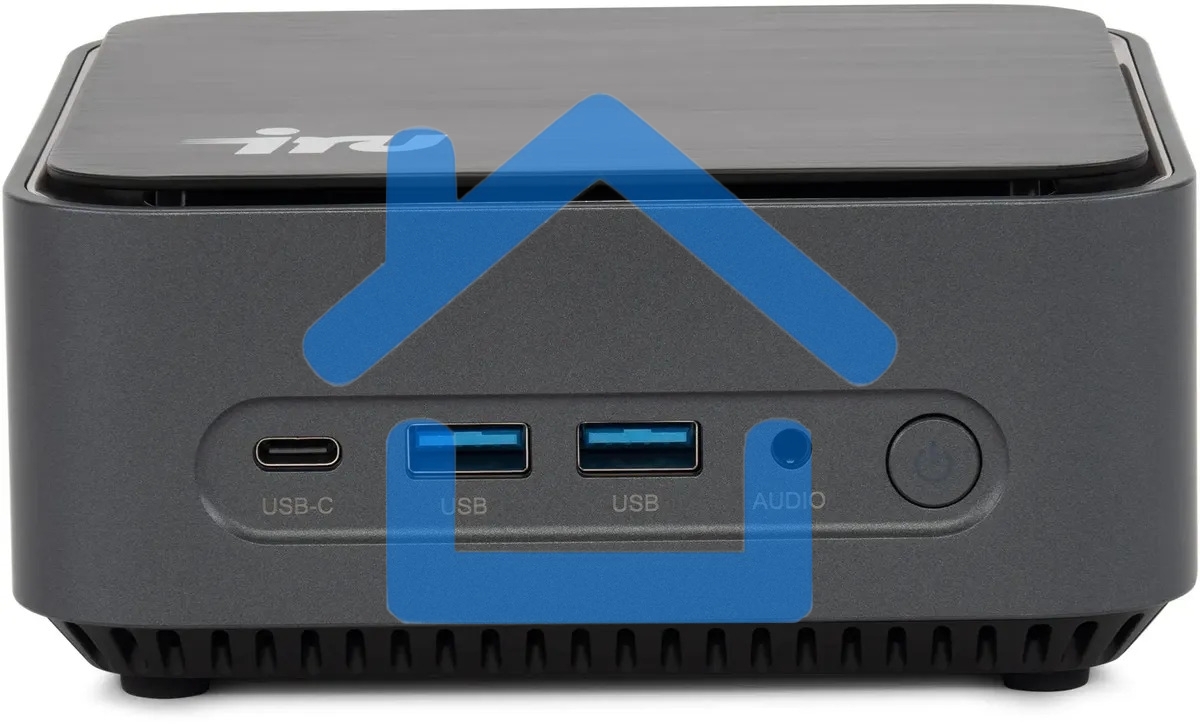 Неттоп IRU 110ALCN N200 (1) 8Gb SSD256Gb UHDG Windows 11 Professional GbitEth WiFi BT черный (2012500)