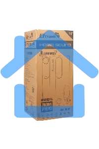 Колонки ELTRONIC (30-32) HOME SOUND - колонка 10 красный
