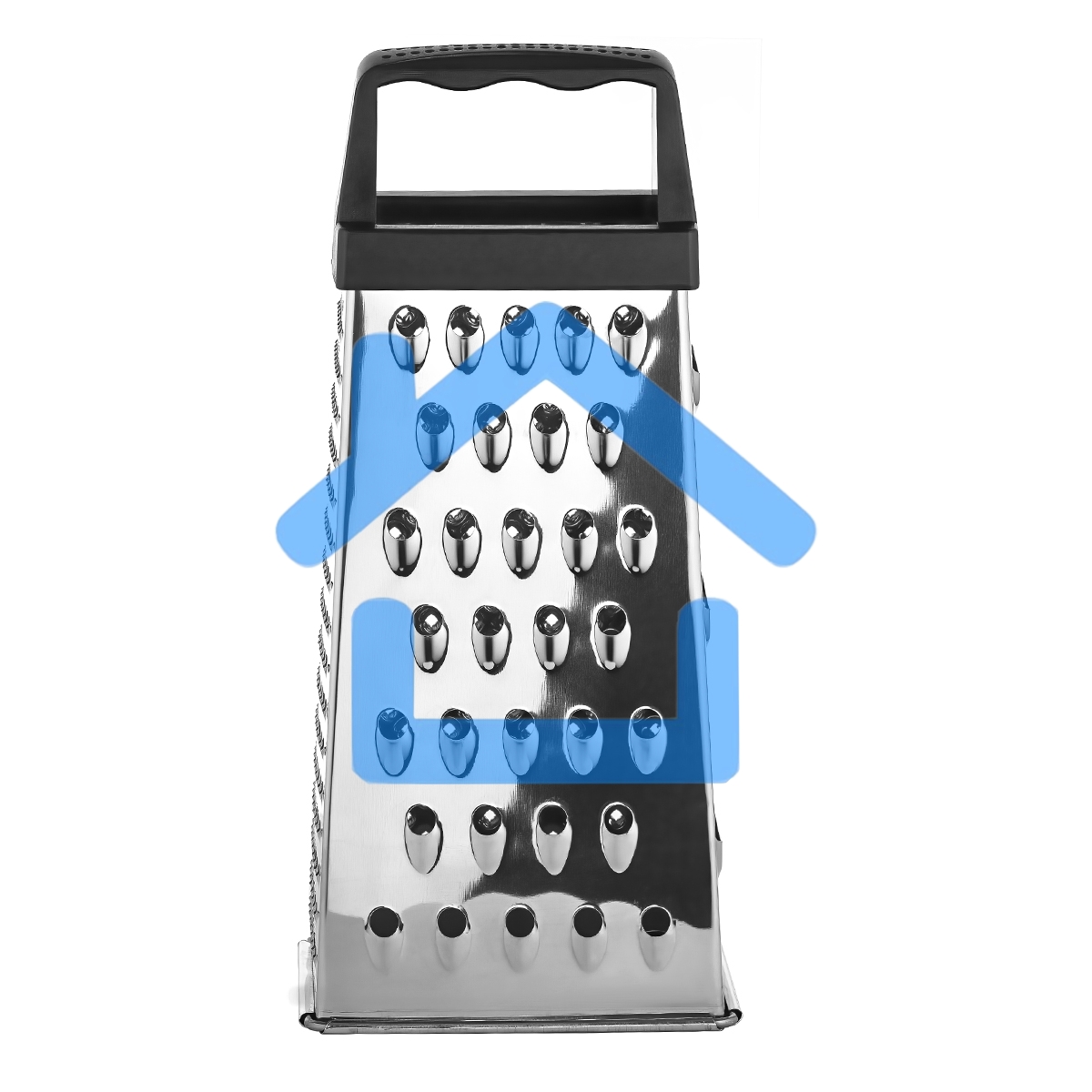 Терка LARA LR07-50 4 поверхности, высота 20 см, нерж. сталь, ручка