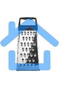 Терка LARA LR07-50 4 поверхности, высота 20 см, нерж. сталь, ручка