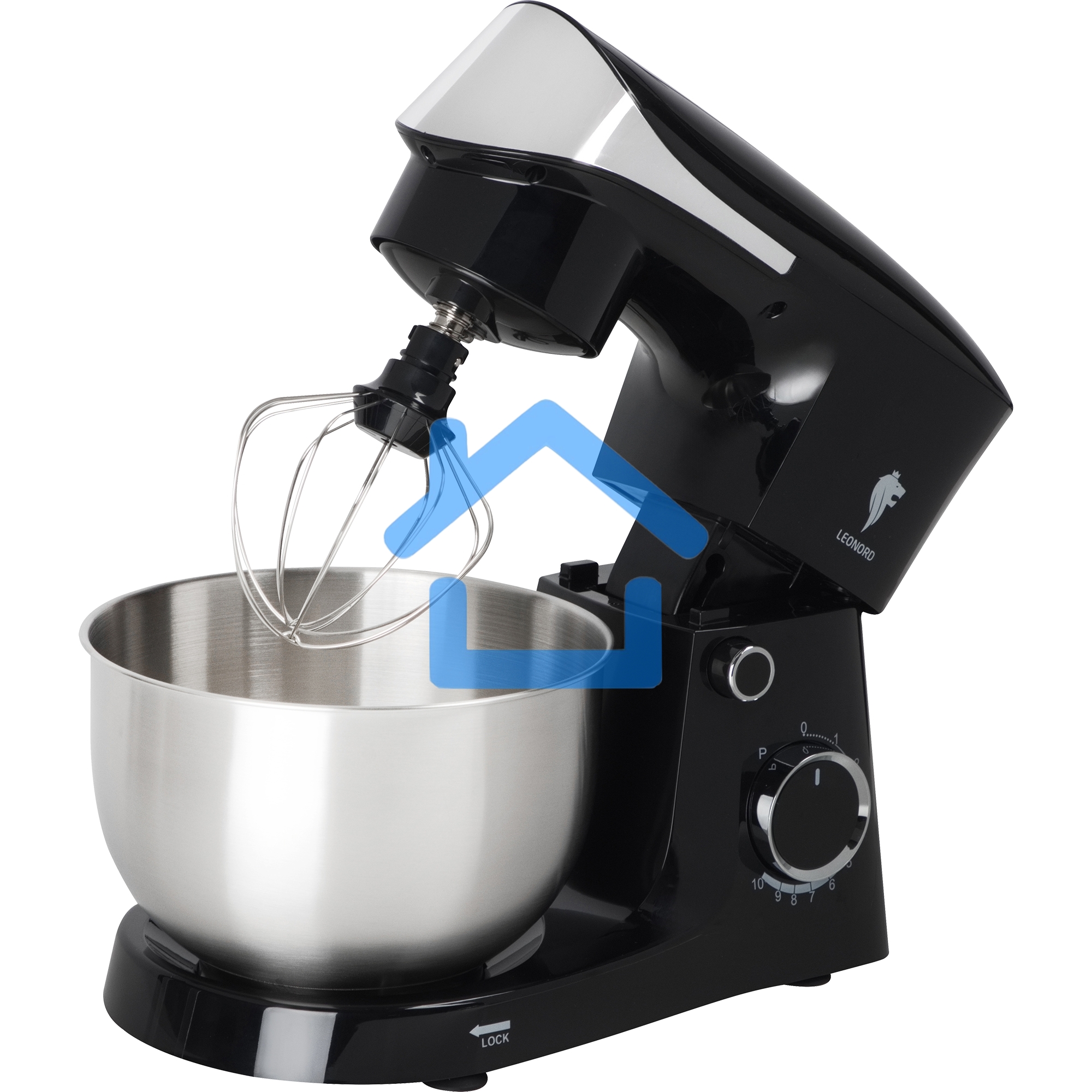 Миксер планетарный LEONORD LE-1778 черный (108983)
