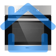 Духовой шкаф электрический встраиваемый HOMSair OEF657S нержавеющая сталь