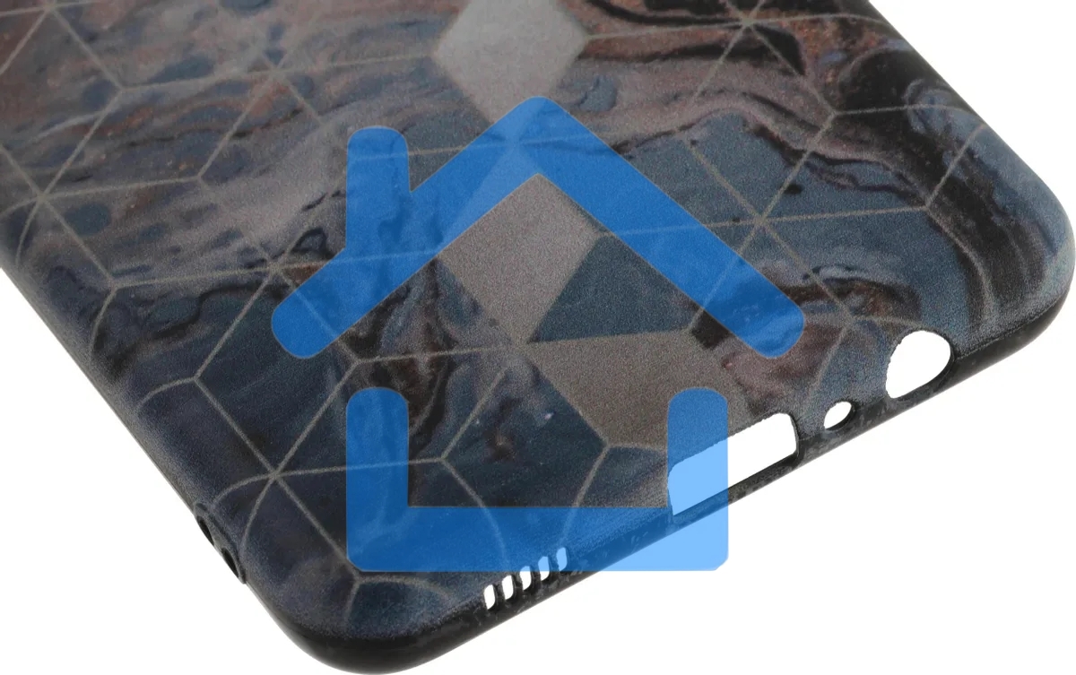 Чехол (клип-кейс) Gresso Meridian, для Samsung Galaxy A02, золотистый/синий gr17aaae8918