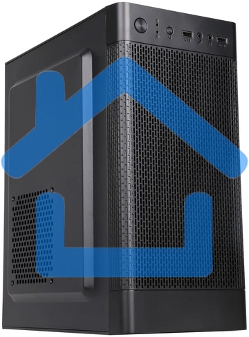 Компьютерный корпус Accord Q03B черный без БП mATX 2xUSB 3.0 audio