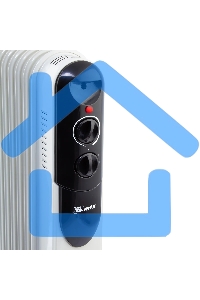 Обогреватель масляный MTX OCH-1500, белый, 1500 Вт, 15 м2, термостат