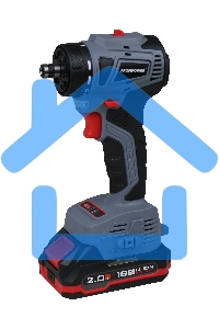 Аккумуляторный бесщеточный шуруповерт со съемным патроном ProfiPower MKBL-18BM (18В, 45Нм, Li-ion-2шт, 2.0А·ч, 0,8-10мм, бита, З/У,в кейсе)