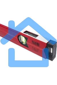 Уровень алюминиевый Matrix магнитный, 1000 мм, фрезерованный, 3 глазка, усиленный