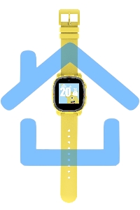 Умные часы INOI Kids Watch Lite желтый