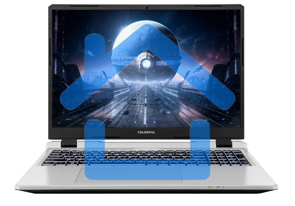 Ноутбук Colorful EVOL P15 24-HD55D16512A-G-RU-KA серый Intel Core i5-12450H/16Gb/SSD 512Gb/RTX 4050 6Gb/15.6