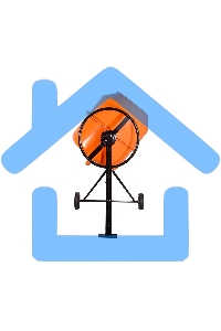 Бетономешалка Вихрь БМ-205 (74/1/5) 900 Вт, 205 л, чугунный венец, 32 об/мин