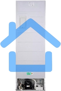 Холодильник Maunfeld MFF185NFW Inverter белый двухкамерный 240/100 л морозилка снизу, No Frost