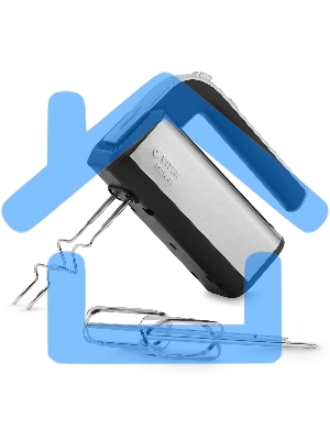 Миксер ручной Vitek VT-1401 700Вт, черный