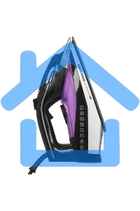 Утюг Redmond RI-C260 черный/фиолетовый