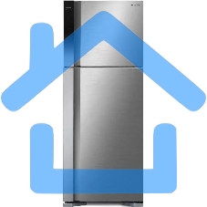 Холодильник Hitachi HRTN7489DF BSLCS нержавеющая сталь двухкамерный инвертер 333/117л морозилка сверху